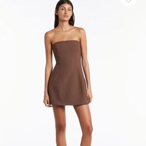 SIR the Label Chocolate Mini Dress